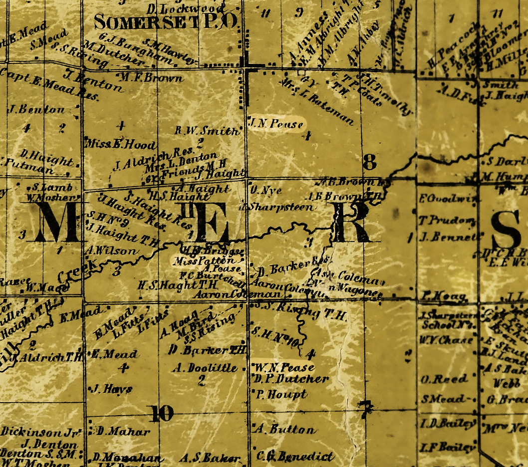 1860 Niagara_Orleans Counties Som-4 Excerpt Map 160201_3N5A0429